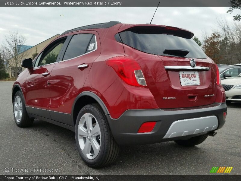 Winterberry Red Metallic / Ebony 2016 Buick Encore Convenience