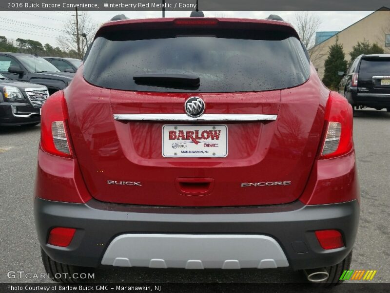 Winterberry Red Metallic / Ebony 2016 Buick Encore Convenience