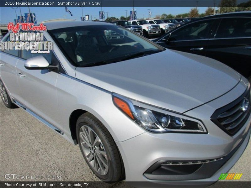 Symphony Silver / Gray 2016 Hyundai Sonata Sport