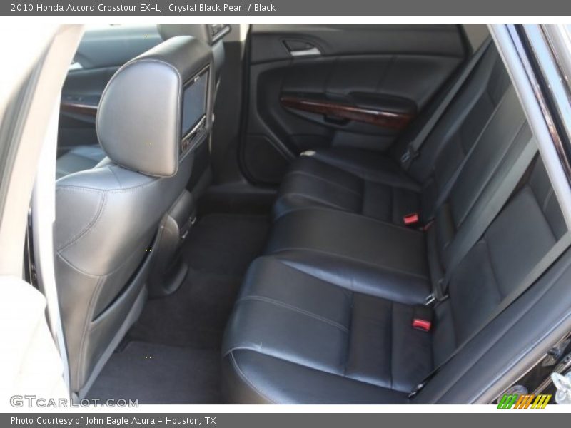 Crystal Black Pearl / Black 2010 Honda Accord Crosstour EX-L