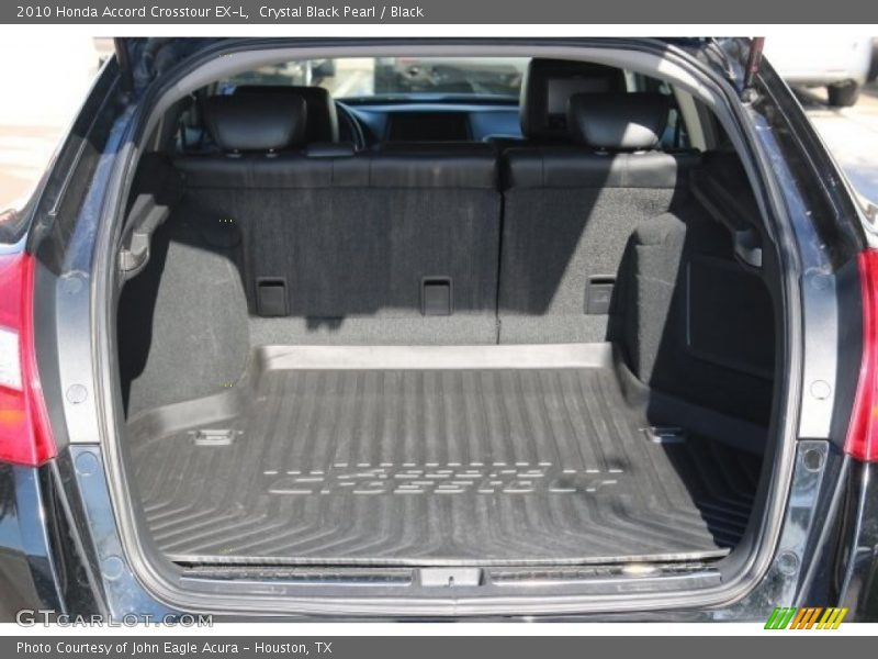 Crystal Black Pearl / Black 2010 Honda Accord Crosstour EX-L