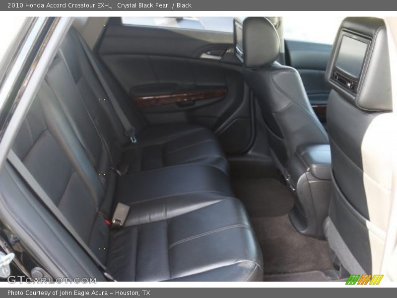 Crystal Black Pearl / Black 2010 Honda Accord Crosstour EX-L
