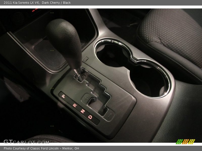 Dark Cherry / Black 2011 Kia Sorento LX V6