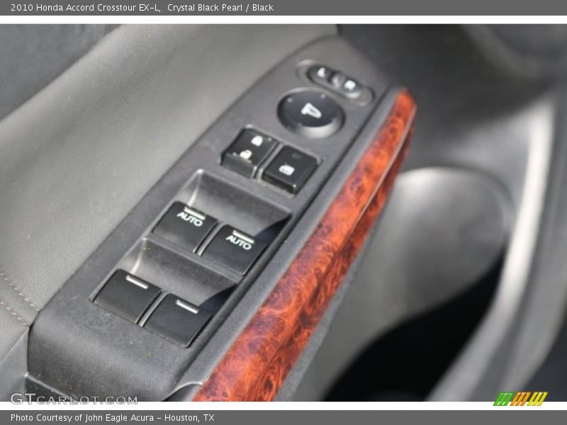 Crystal Black Pearl / Black 2010 Honda Accord Crosstour EX-L