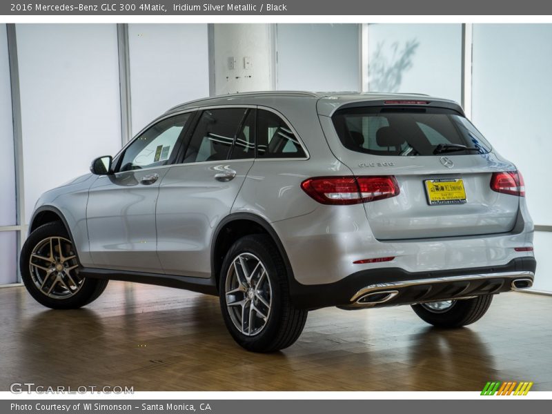 Iridium Silver Metallic / Black 2016 Mercedes-Benz GLC 300 4Matic