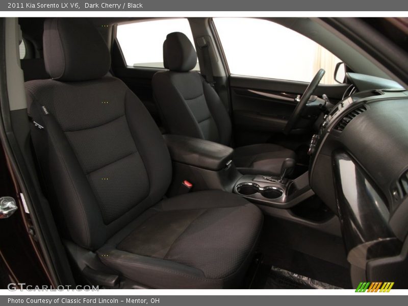 Dark Cherry / Black 2011 Kia Sorento LX V6