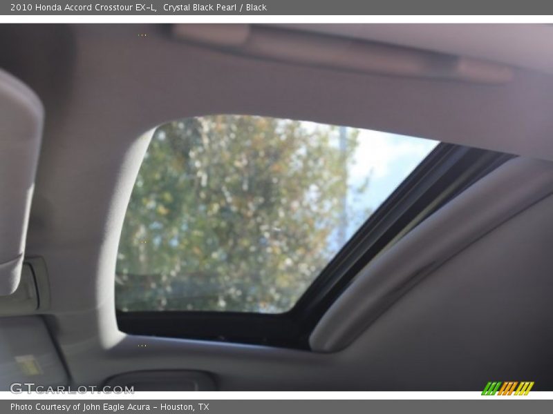 Crystal Black Pearl / Black 2010 Honda Accord Crosstour EX-L