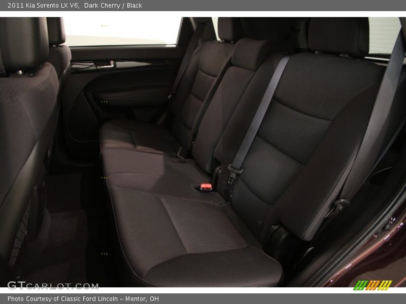 Dark Cherry / Black 2011 Kia Sorento LX V6