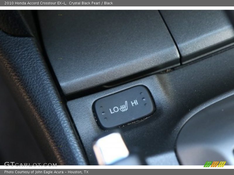 Crystal Black Pearl / Black 2010 Honda Accord Crosstour EX-L