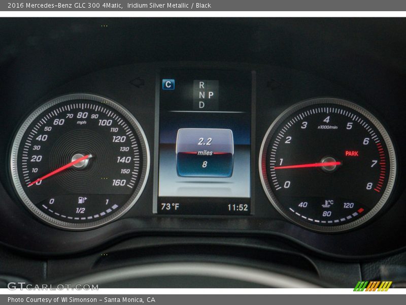 Iridium Silver Metallic / Black 2016 Mercedes-Benz GLC 300 4Matic