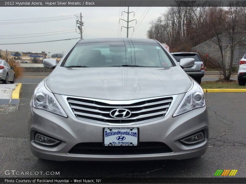 Hyper Silver Metallic / Black 2012 Hyundai Azera