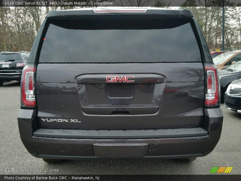 Iridium Metallic / Cocoa/Dune 2016 GMC Yukon XL SLT 4WD