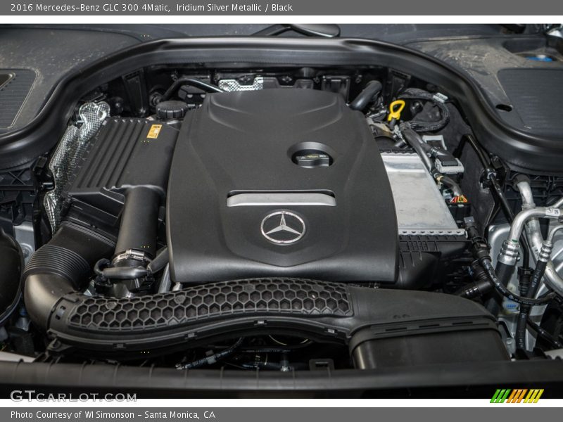 Iridium Silver Metallic / Black 2016 Mercedes-Benz GLC 300 4Matic