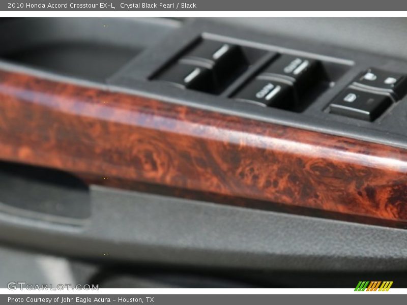 Crystal Black Pearl / Black 2010 Honda Accord Crosstour EX-L