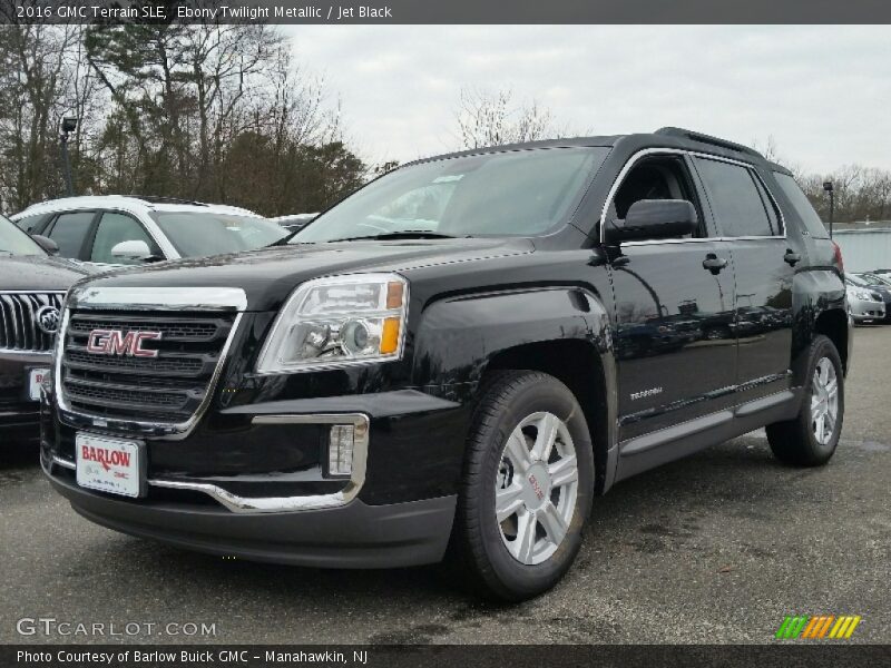 Ebony Twilight Metallic / Jet Black 2016 GMC Terrain SLE