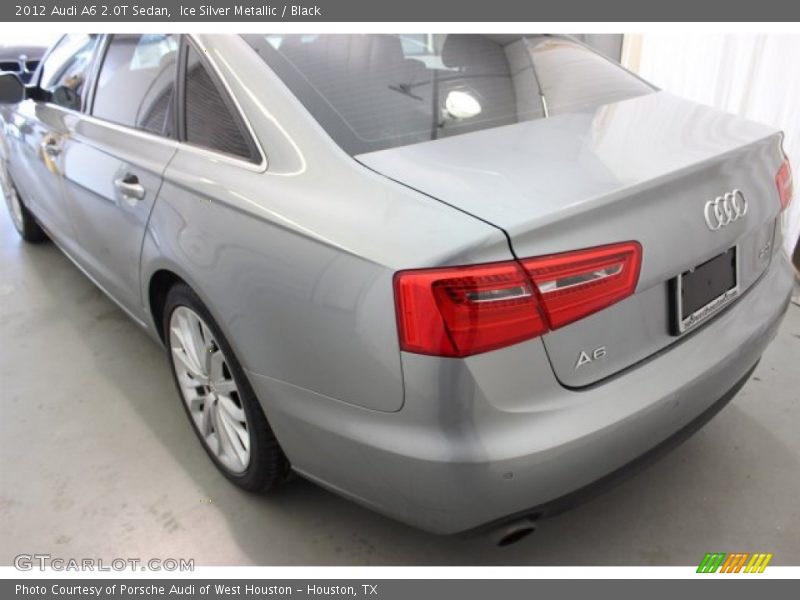 Ice Silver Metallic / Black 2012 Audi A6 2.0T Sedan