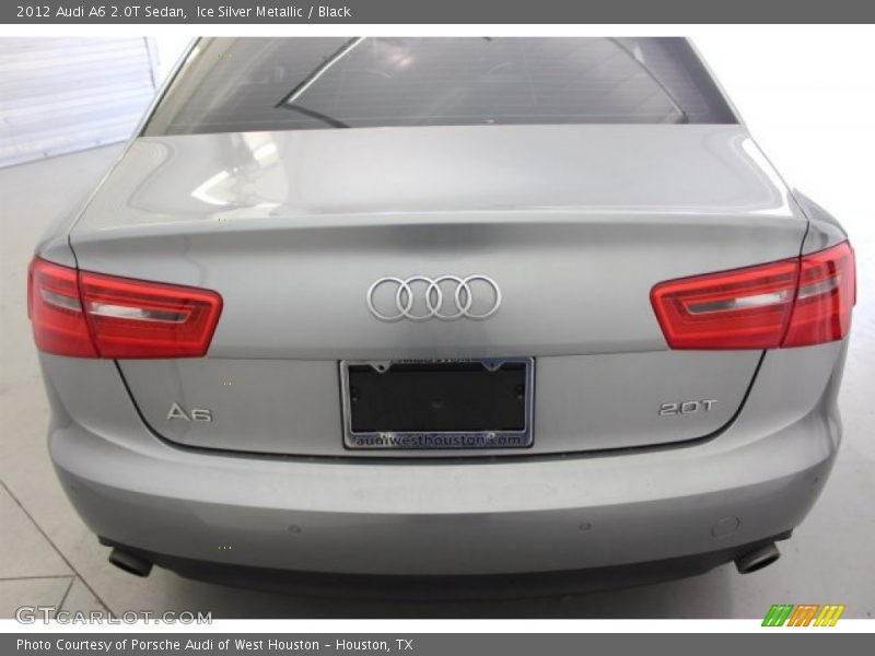 Ice Silver Metallic / Black 2012 Audi A6 2.0T Sedan