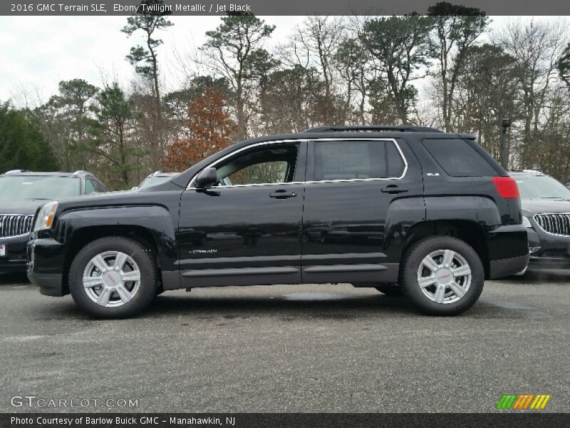 Ebony Twilight Metallic / Jet Black 2016 GMC Terrain SLE