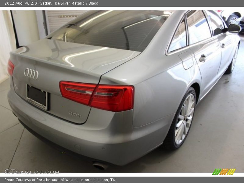 Ice Silver Metallic / Black 2012 Audi A6 2.0T Sedan