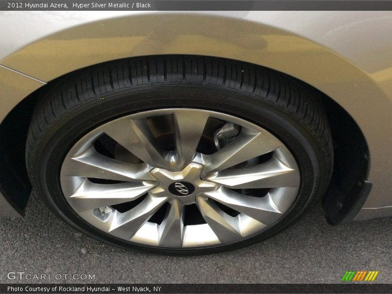 Hyper Silver Metallic / Black 2012 Hyundai Azera
