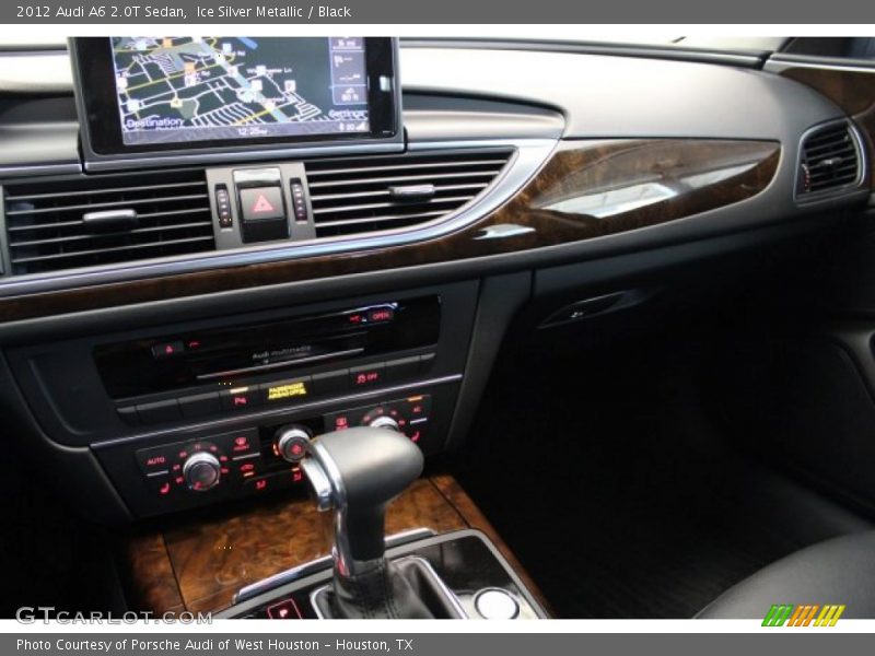 Ice Silver Metallic / Black 2012 Audi A6 2.0T Sedan