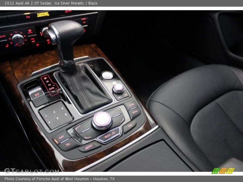 Ice Silver Metallic / Black 2012 Audi A6 2.0T Sedan