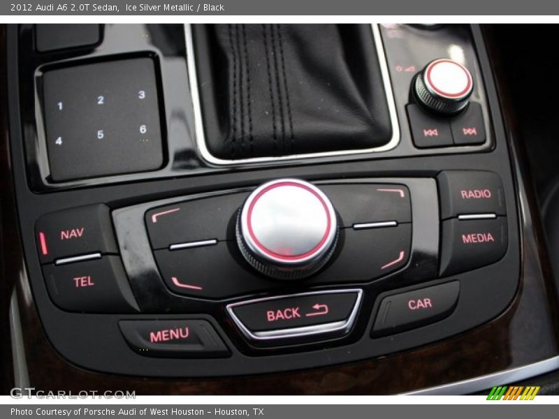 Ice Silver Metallic / Black 2012 Audi A6 2.0T Sedan