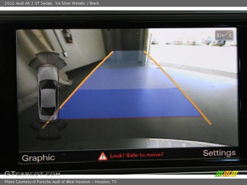 Ice Silver Metallic / Black 2012 Audi A6 2.0T Sedan