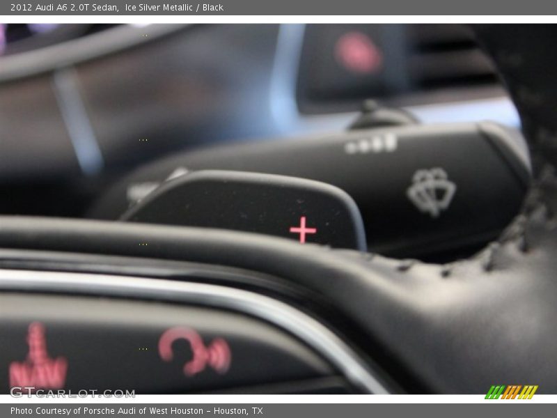 Ice Silver Metallic / Black 2012 Audi A6 2.0T Sedan