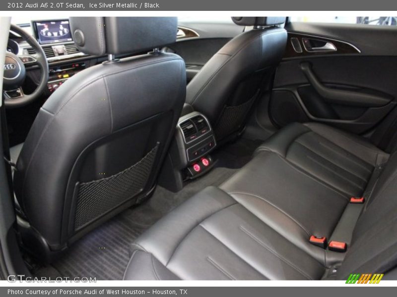 Ice Silver Metallic / Black 2012 Audi A6 2.0T Sedan