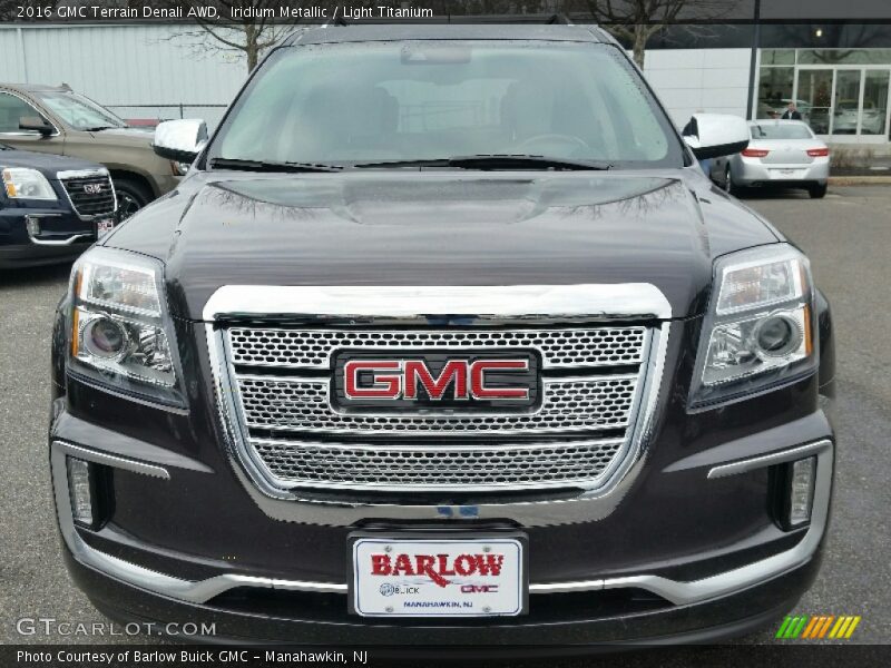 Iridium Metallic / Light Titanium 2016 GMC Terrain Denali AWD