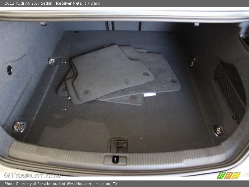 Ice Silver Metallic / Black 2012 Audi A6 2.0T Sedan