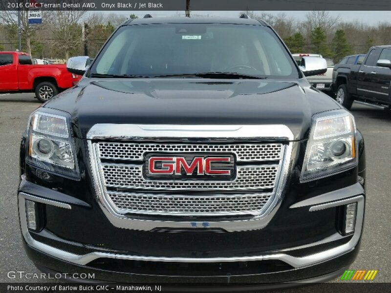 Onyx Black / Jet Black 2016 GMC Terrain Denali AWD