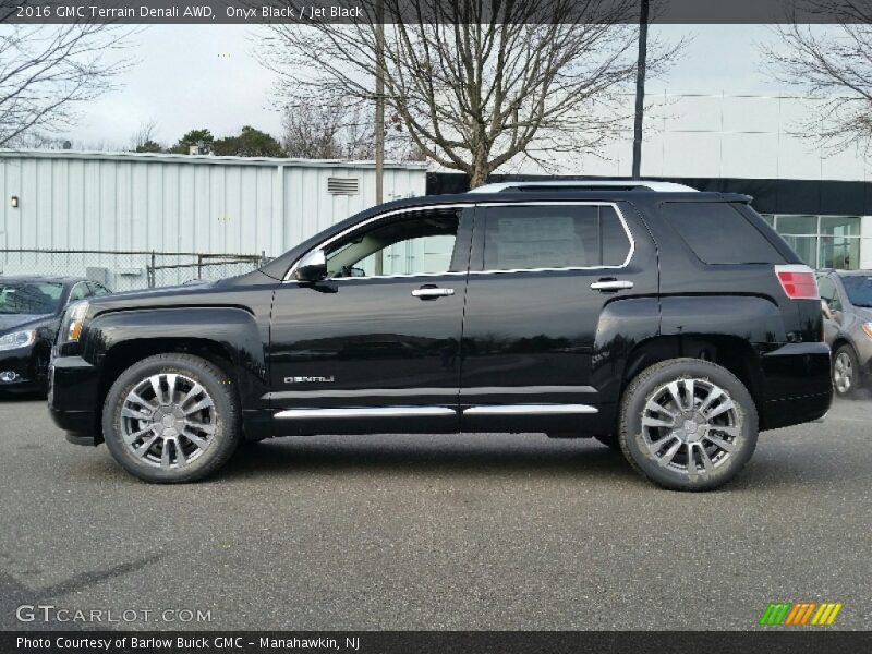 Onyx Black / Jet Black 2016 GMC Terrain Denali AWD