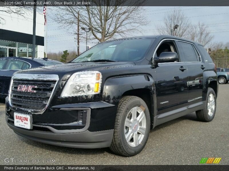 Onyx Black / Jet Black 2016 GMC Terrain SLE AWD