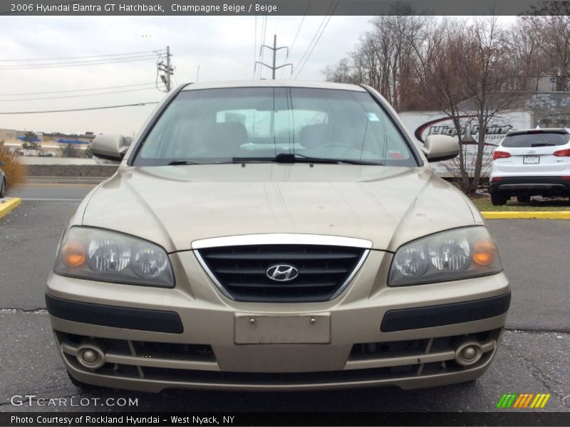 Champagne Beige / Beige 2006 Hyundai Elantra GT Hatchback