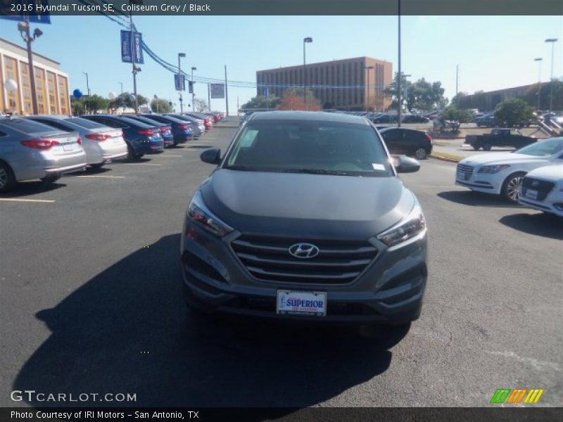 Coliseum Grey / Black 2016 Hyundai Tucson SE