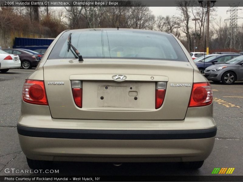 Champagne Beige / Beige 2006 Hyundai Elantra GT Hatchback