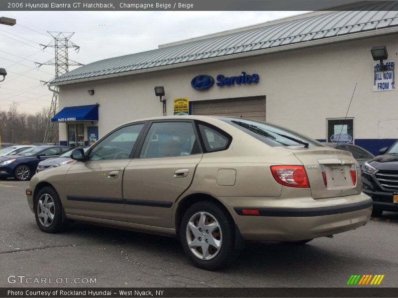 Champagne Beige / Beige 2006 Hyundai Elantra GT Hatchback