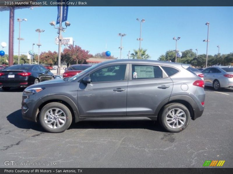 Coliseum Grey / Black 2016 Hyundai Tucson SE