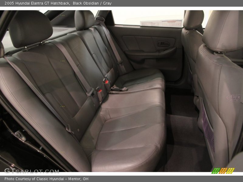 Black Obsidian / Gray 2005 Hyundai Elantra GT Hatchback