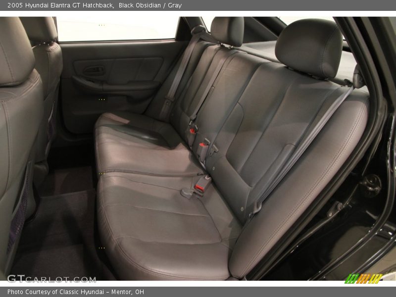 Black Obsidian / Gray 2005 Hyundai Elantra GT Hatchback