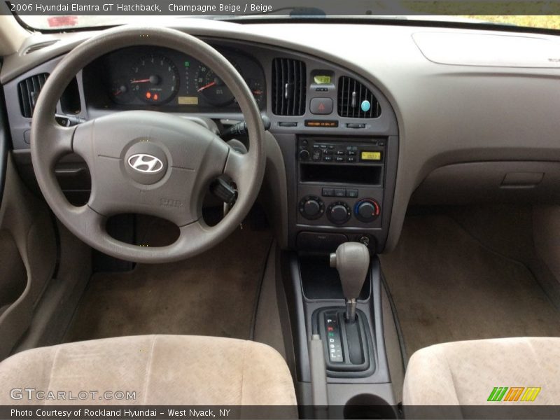 Champagne Beige / Beige 2006 Hyundai Elantra GT Hatchback