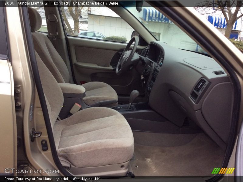 Champagne Beige / Beige 2006 Hyundai Elantra GT Hatchback