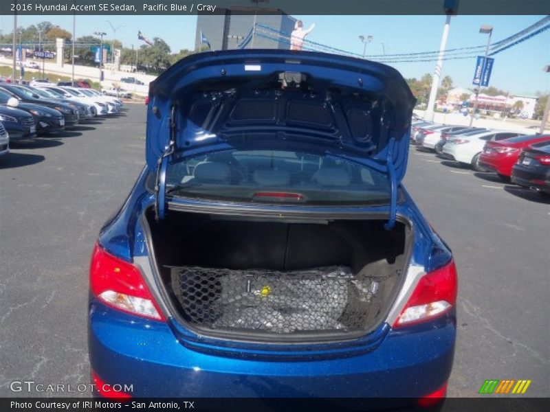 Pacific Blue / Gray 2016 Hyundai Accent SE Sedan