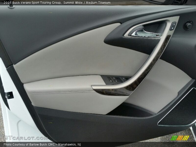 Summit White / Medium Titanium 2016 Buick Verano Sport Touring Group