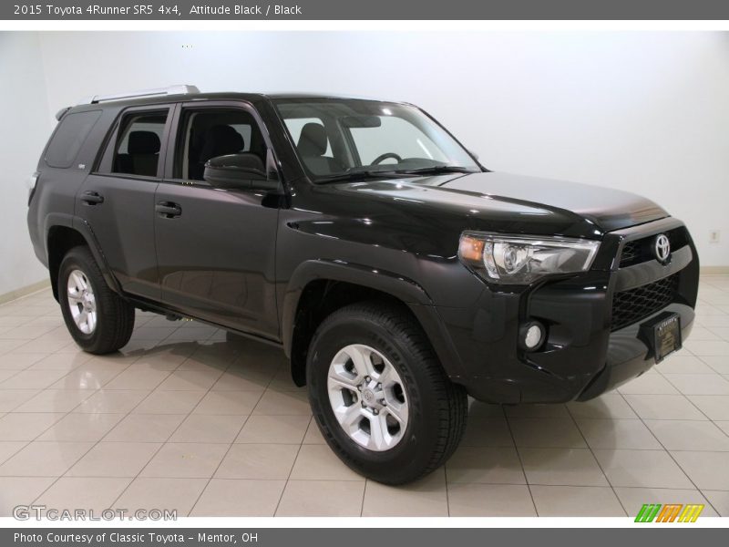 Attitude Black / Black 2015 Toyota 4Runner SR5 4x4