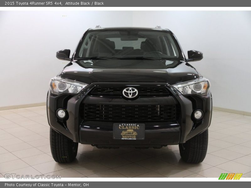 Attitude Black / Black 2015 Toyota 4Runner SR5 4x4