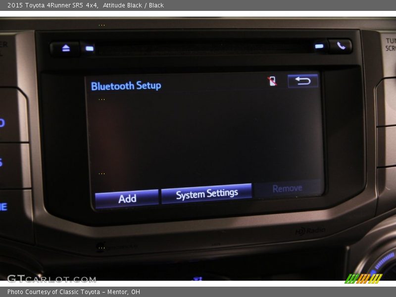 Attitude Black / Black 2015 Toyota 4Runner SR5 4x4