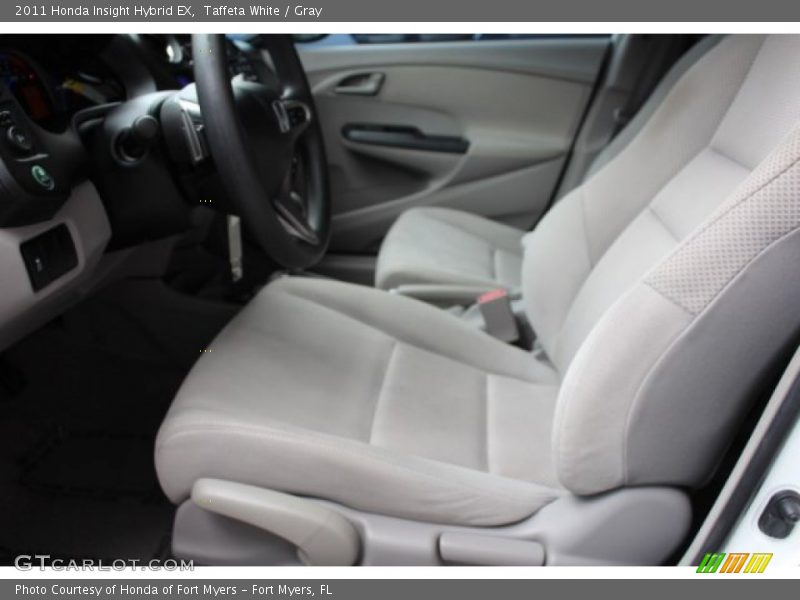 Taffeta White / Gray 2011 Honda Insight Hybrid EX